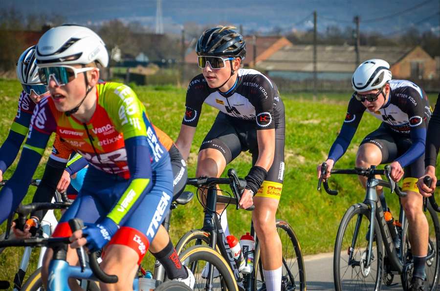 Live homepage van Cyclingpics Maxime — wedstrijdfoto met titel 'Elke renner. Elk moment. Vastgelegd.'